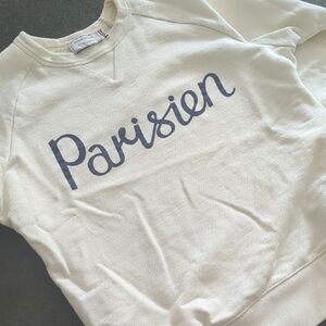 MAISON KITSUNE Off-White Crewneck